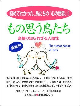 書店POP】『もの思う鳥たち―鳥類の知られざる人間性〈いのちと環境